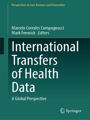 cover image of International Transfers of Health Data